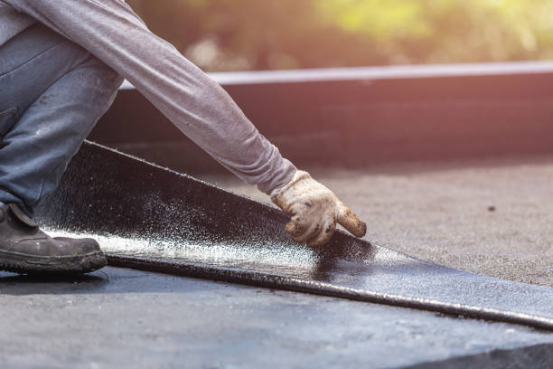 Professional Waterproofing technician working in Peshtigo, WI